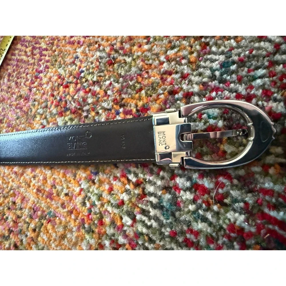 Montblanc leather belt
